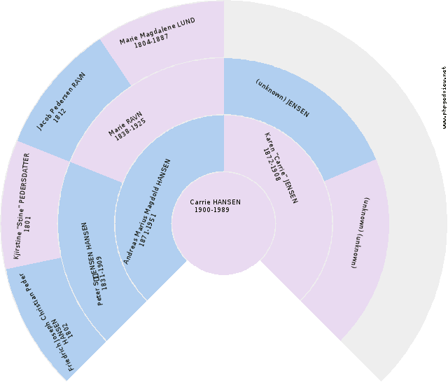 Anne Cathrine Jensdatter KÃ¨un Circle Diagram